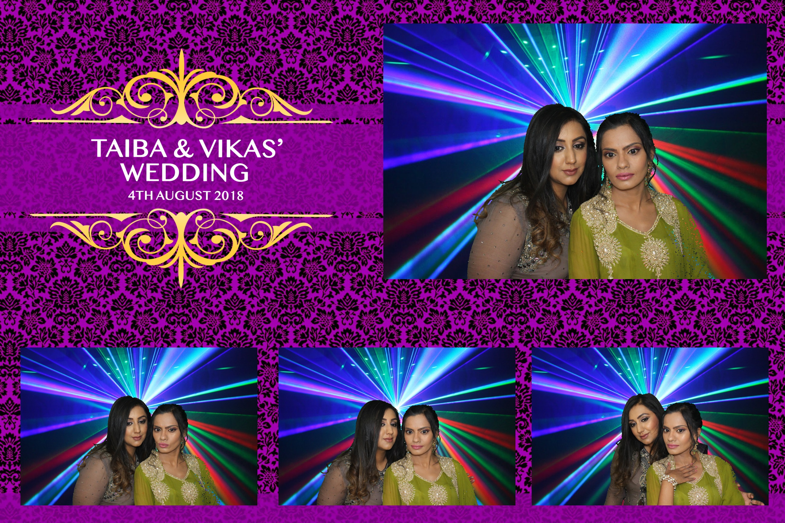Taiba & Vikas | View more photos from the event at images.mobile-photo-booth.com/u/MobilePhotoBoothUK/Taiba-Vikas